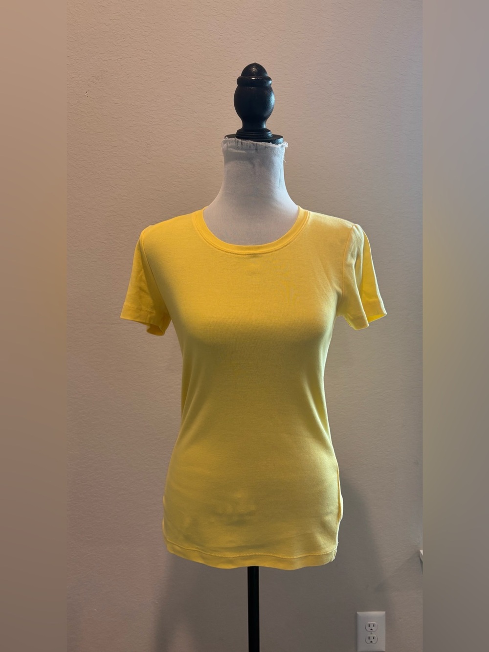 Jones New York Sport Classic Women's Crew Neck T‑Shirt - Yellow